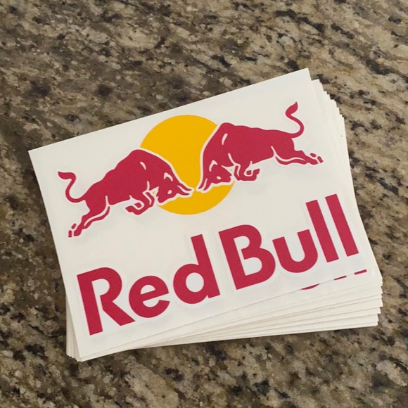 Design, Redbull Stickers Approximately 9 X 6 12